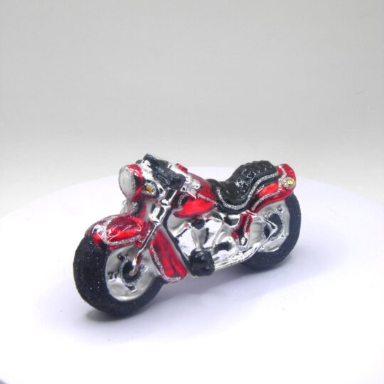 Motocykl - czerwony